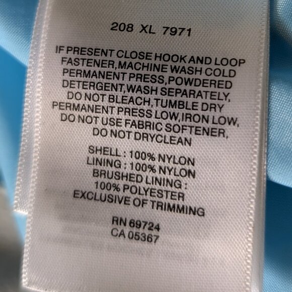 Columbia Sky Blue/White Outdoor Jacket Size Med - Picture 12 of 15